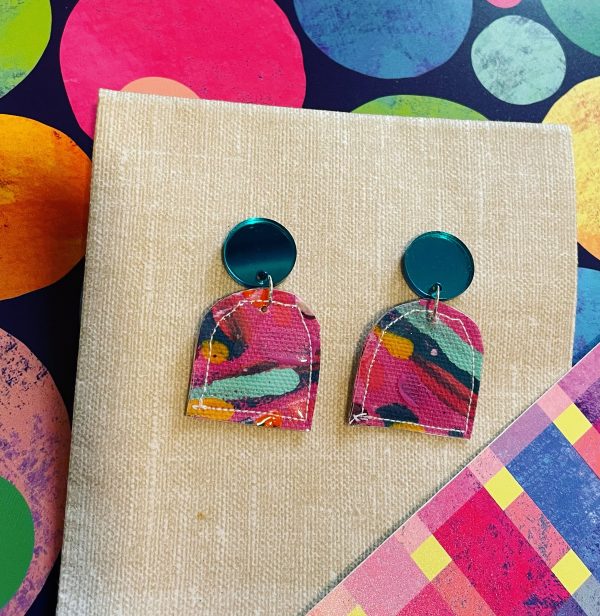 Hand painted Rainbow Arches