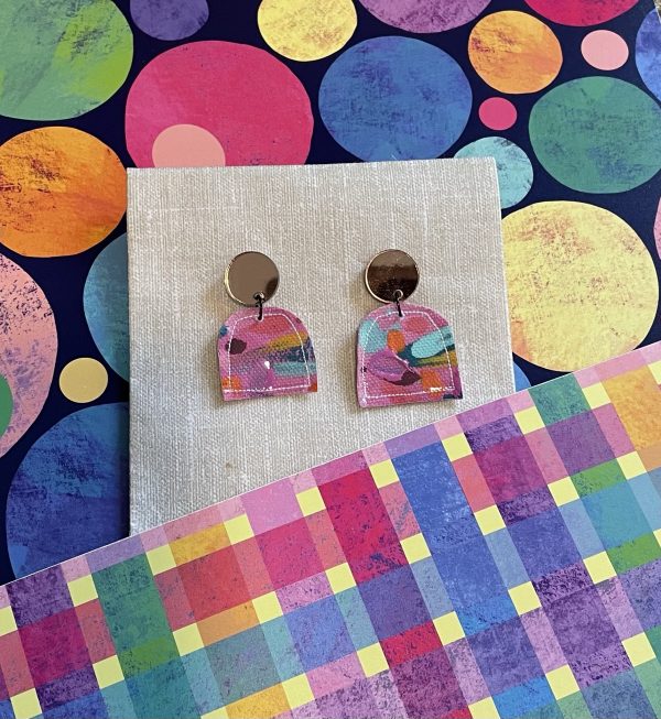 Hand painted Rainbow Arches